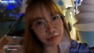 สาวแว่นตัวเล็ก OnlyFans นัดผู้ชาย เย็ดสดในโรงแรม ซอยหีแฉะแตกในคาหีไม่ยั้ง
